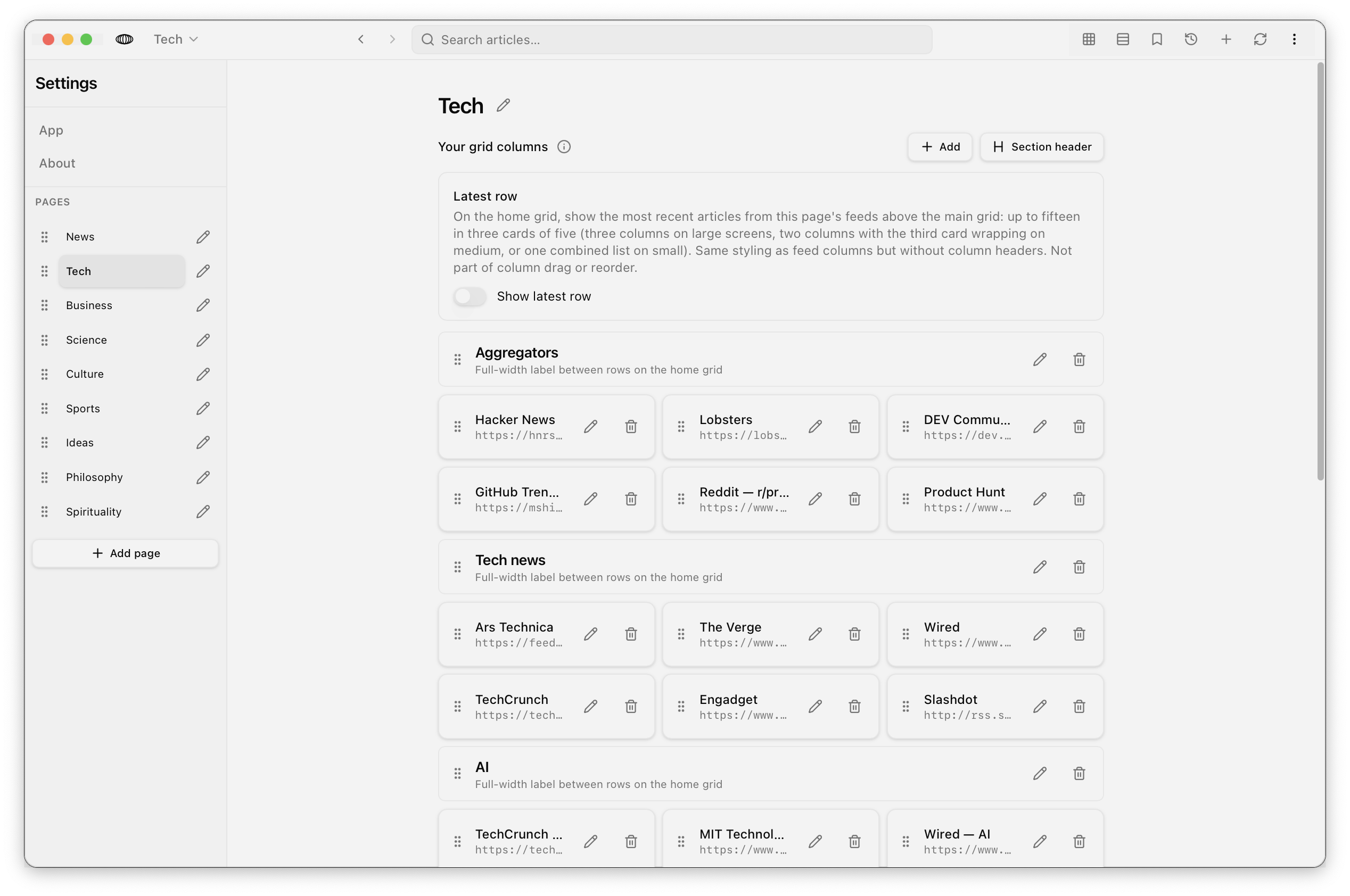 Newsphere — Download